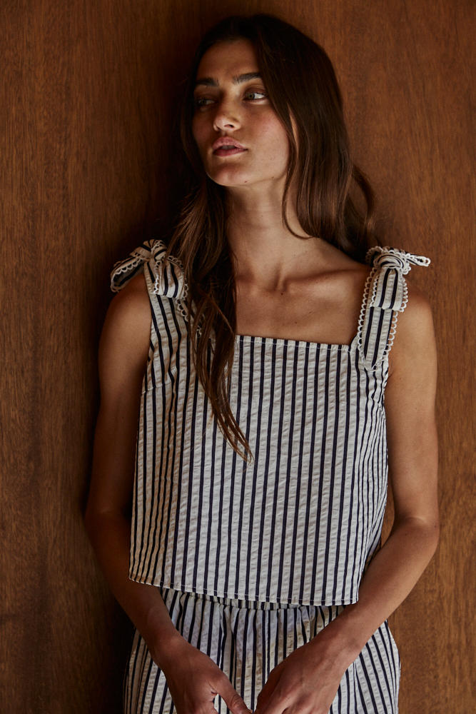 Tanner stripe tank