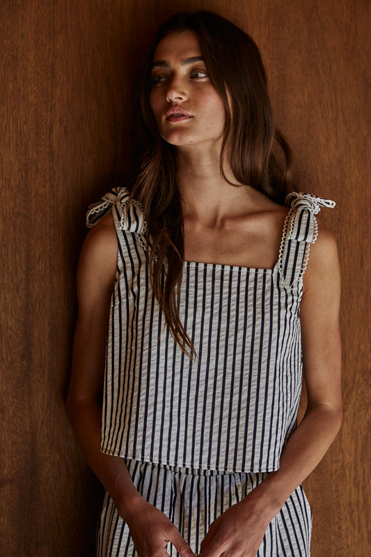 Tanner stripe tank