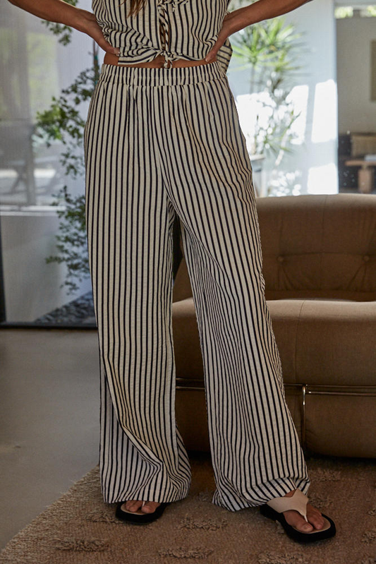 Tanner stripe pant