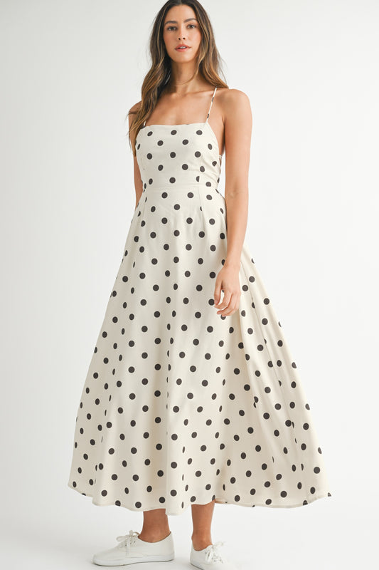 Celine polka dot dress