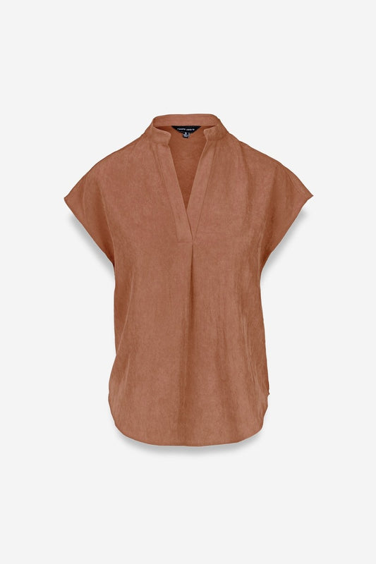 Soft drop shoulder blouse
