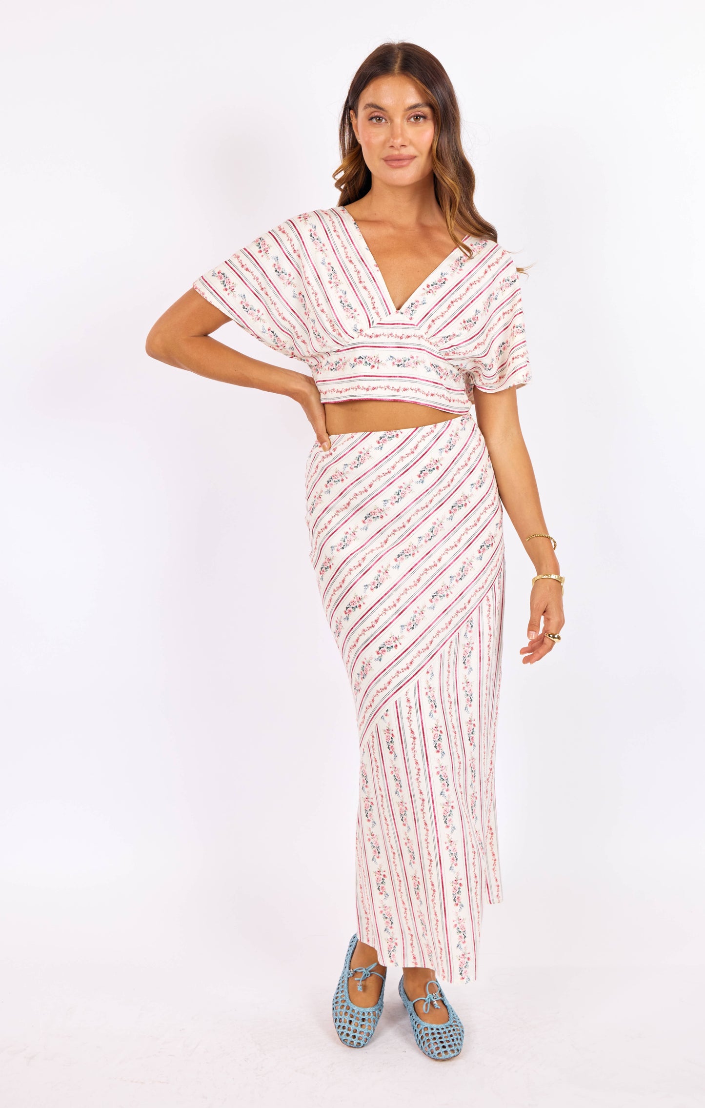 Rosebud Maxi Skirt