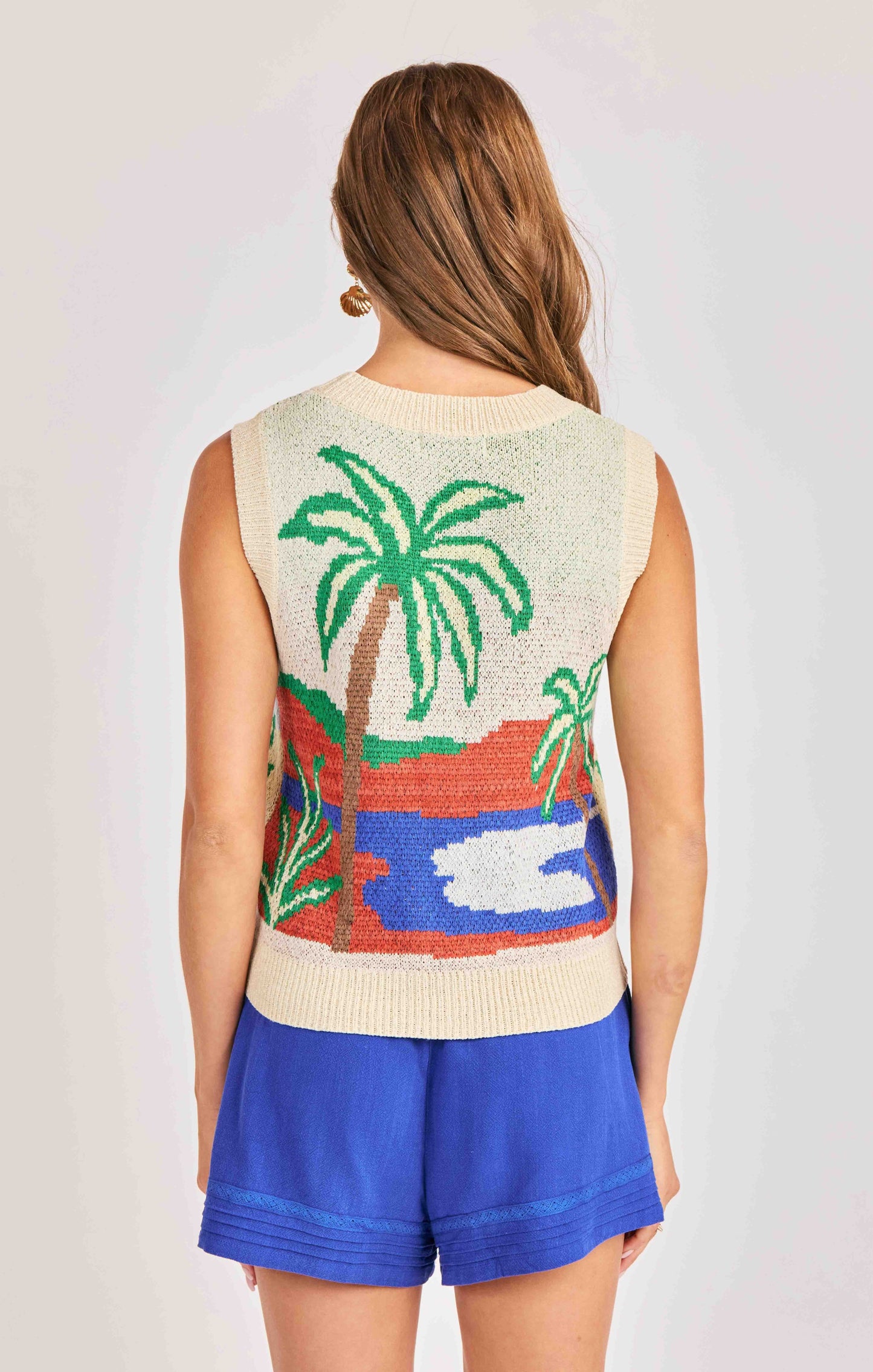 Palms Sweater Vest