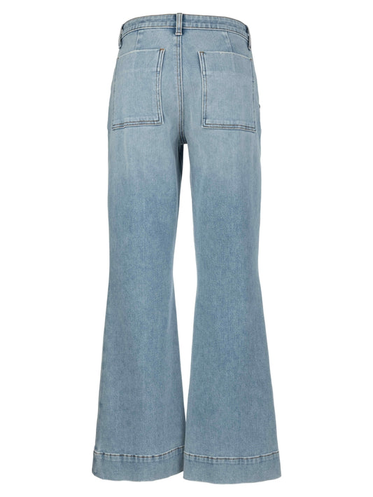 Ana Flare with Seam and Patch Pocket