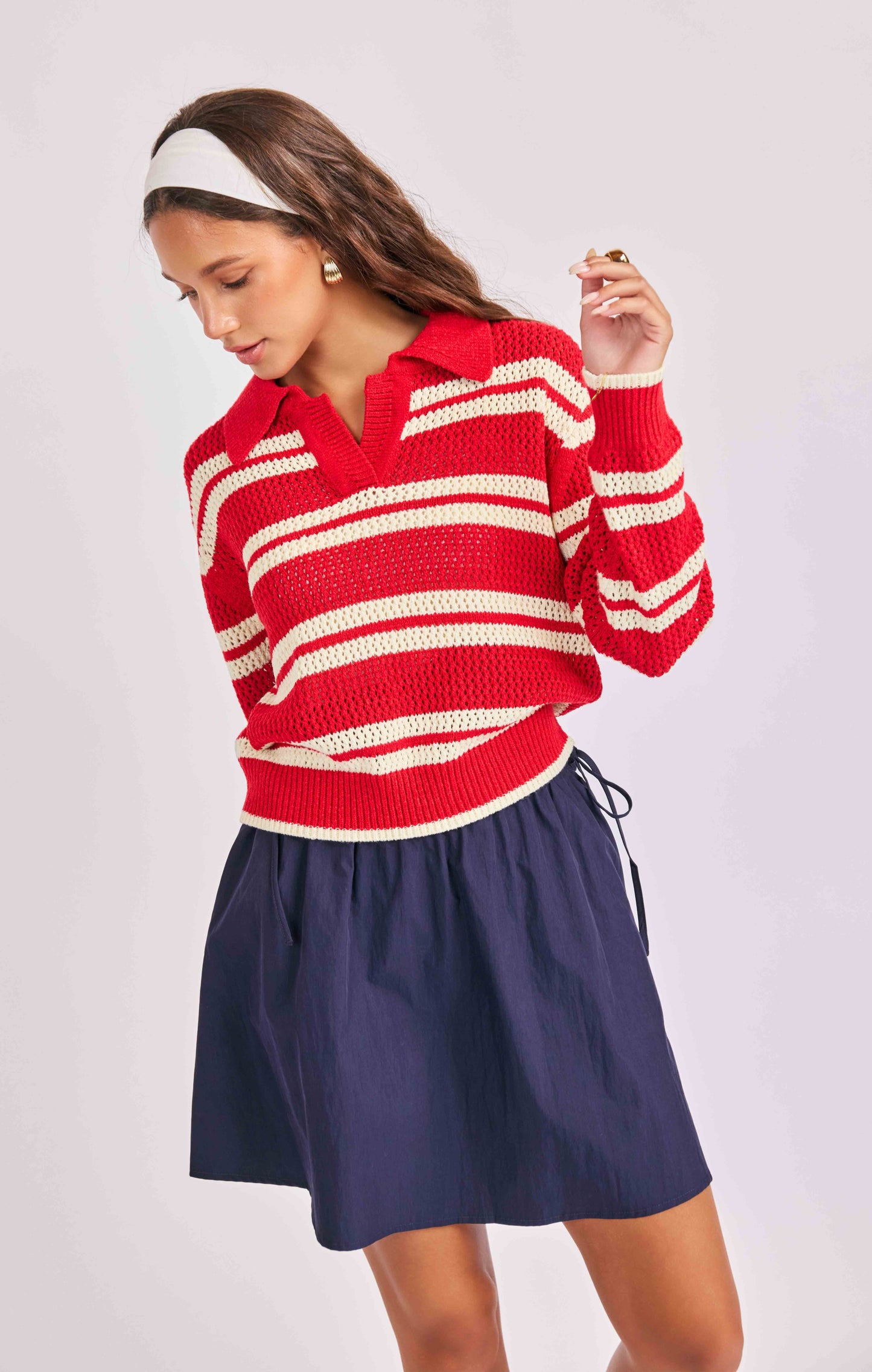 Caddie Collared Sweater