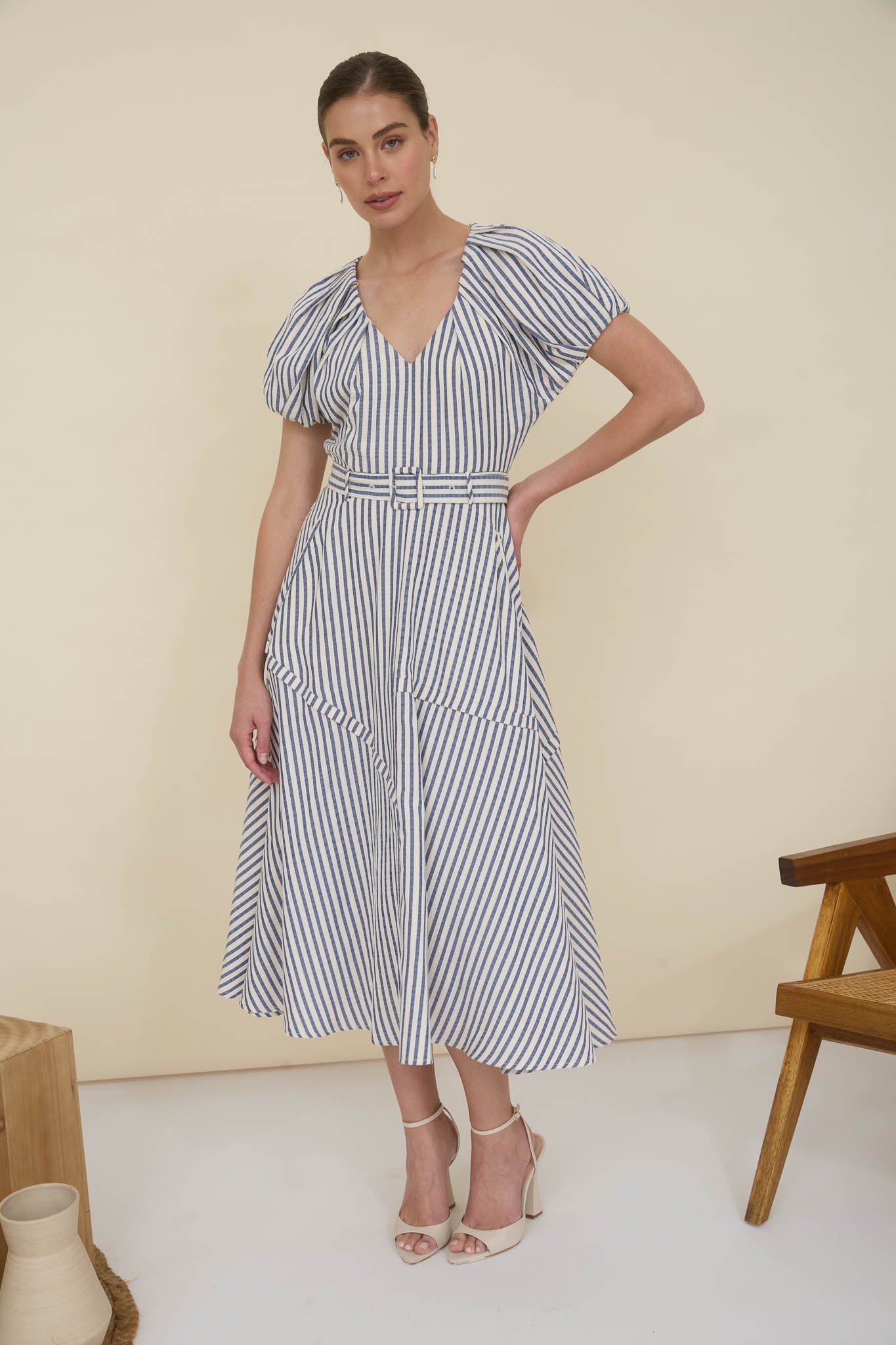 Andie Stripe Midi Dress