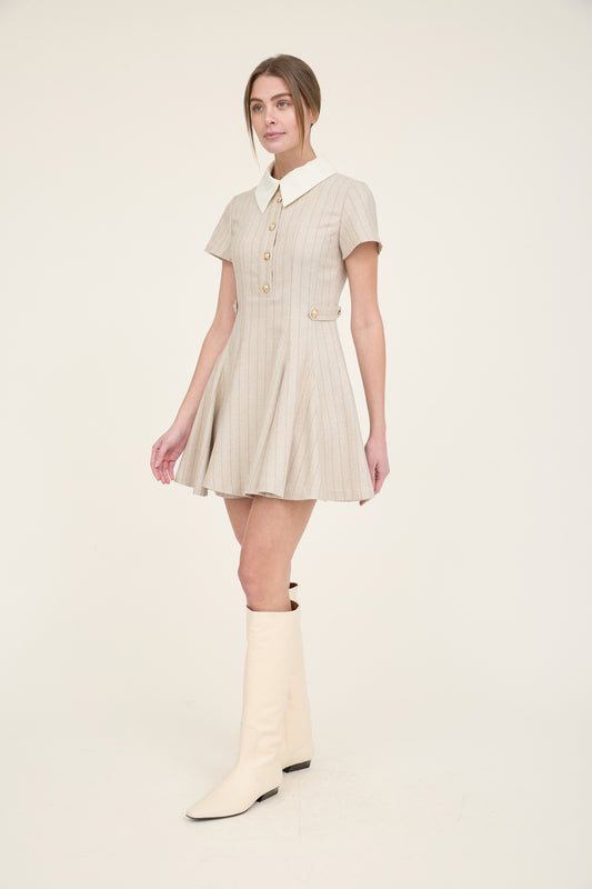 Claire tweed mini dress