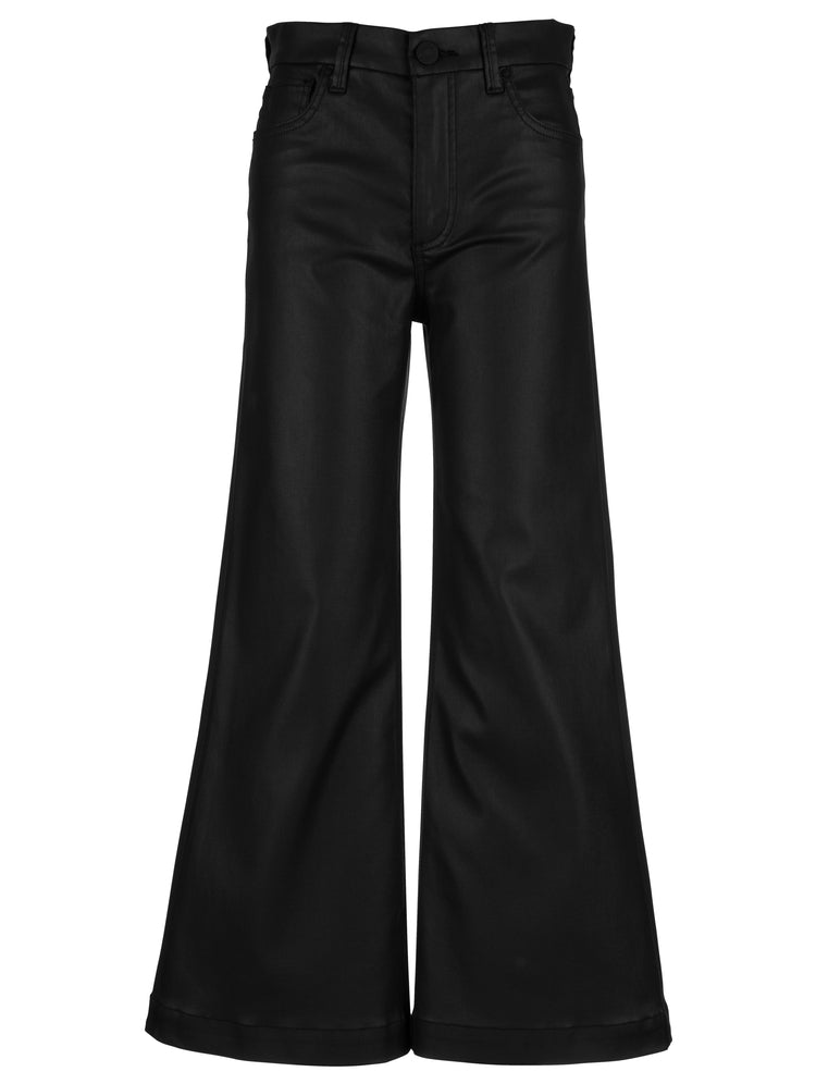 Meg Coated Denim - black