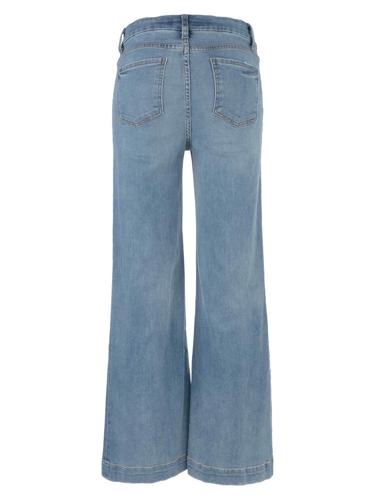 Meg Patch Pocket Denim-Totally Wash